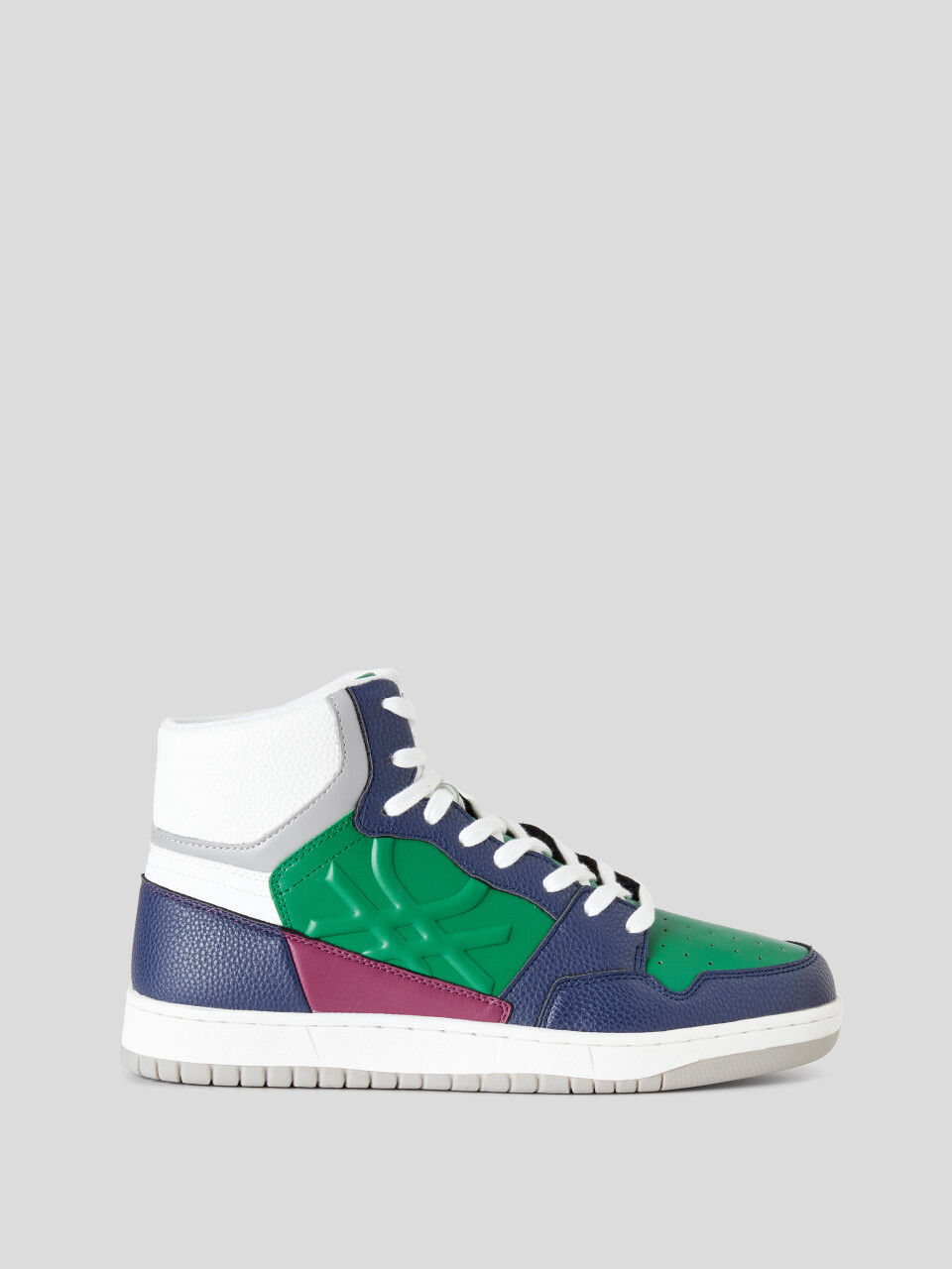 Multicolor high top sneakers Multi color Benetton