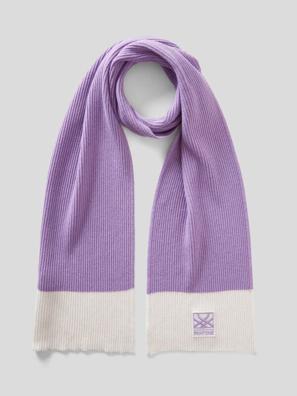 BenettonxPantone™ lilac scarf