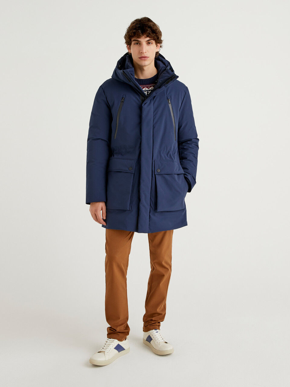 Parka corto benetton 2025