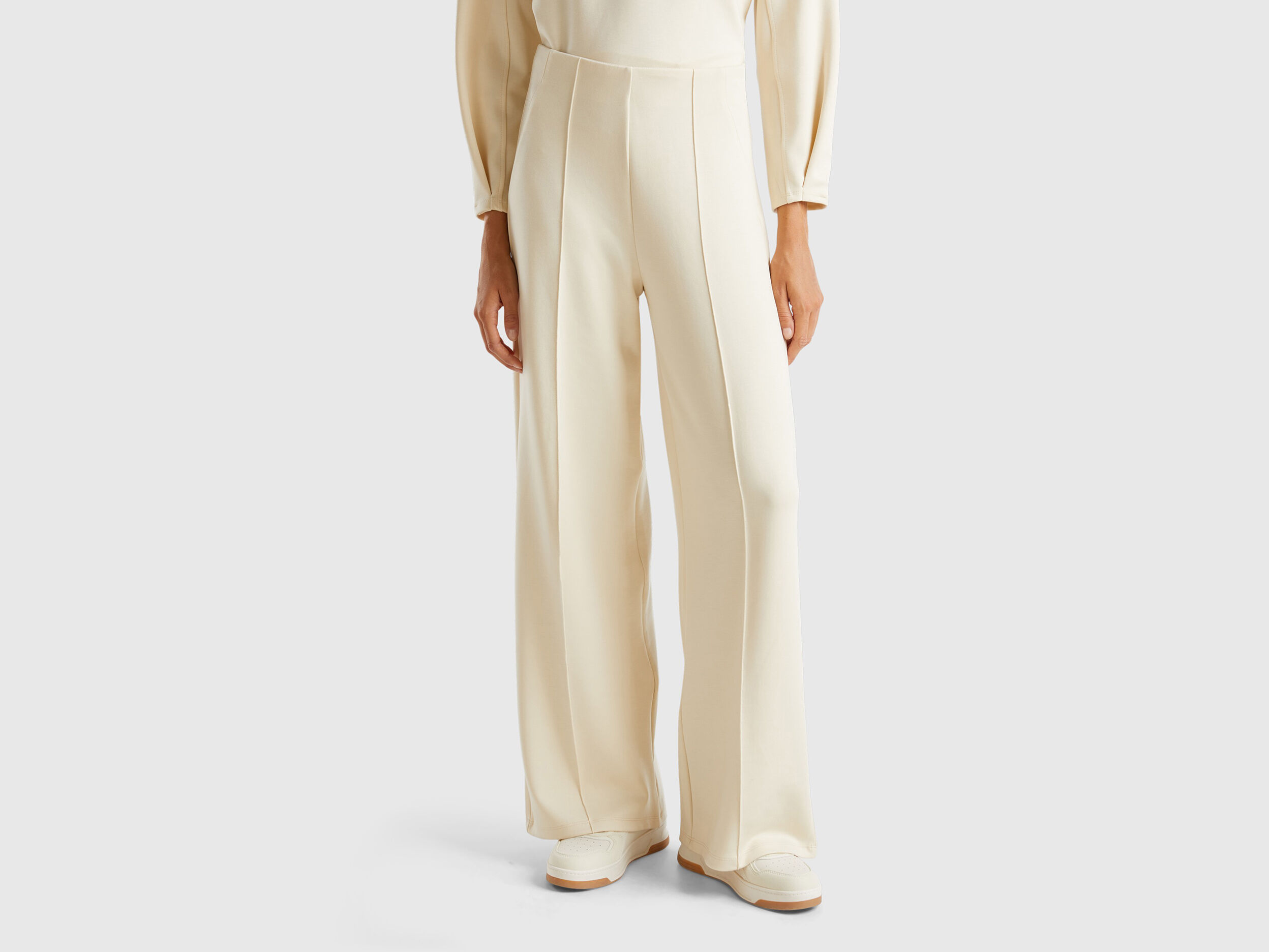 Pantaloni donna benetton online