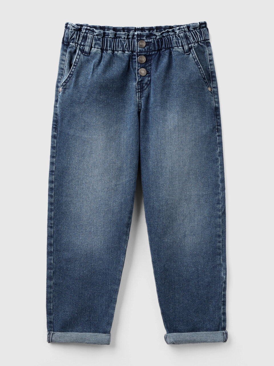 Jeans Denim Junior Girl 4 14 years old Collection 2024 Benetton