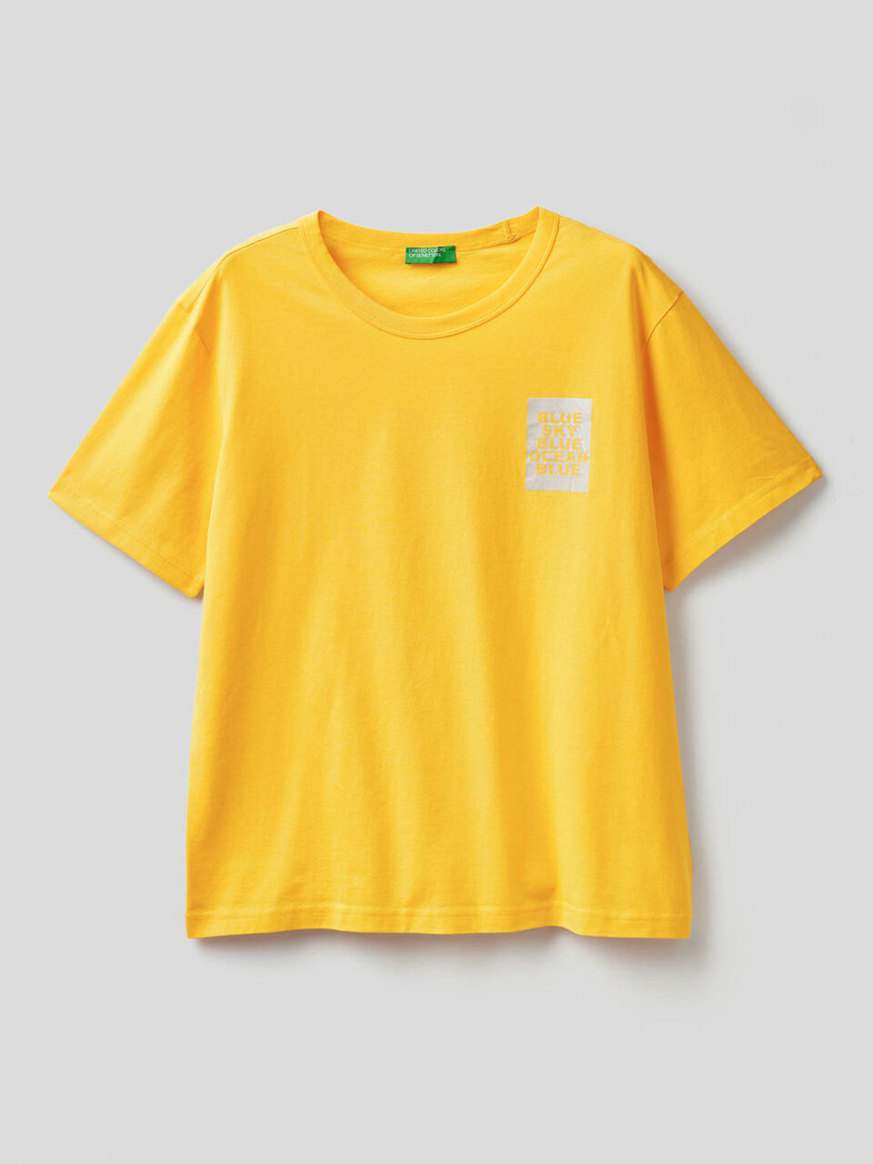 Camiseta con estampado de algodón orgánico image number null