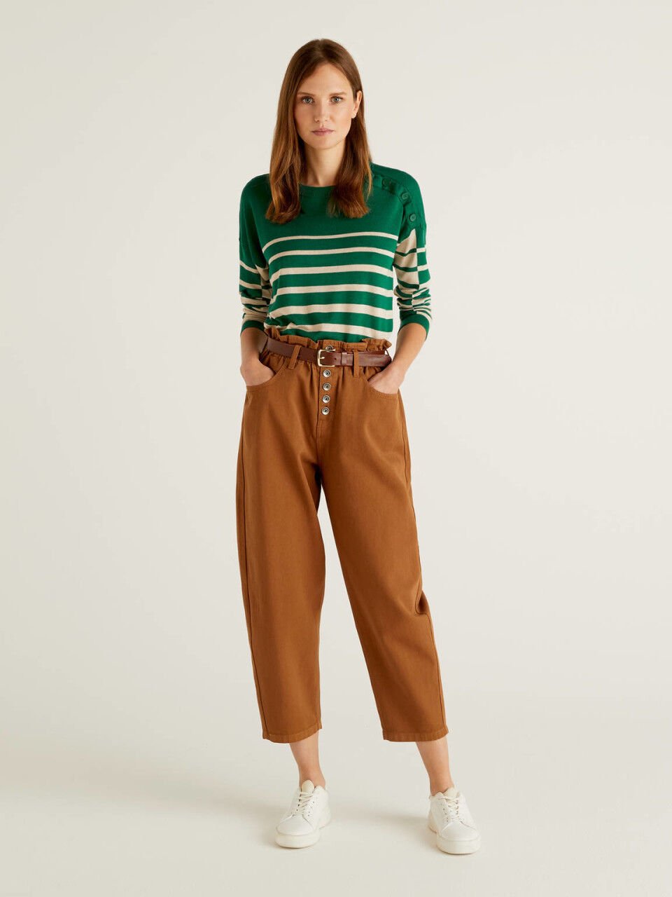 Women's Relaxed Fit Trousers New