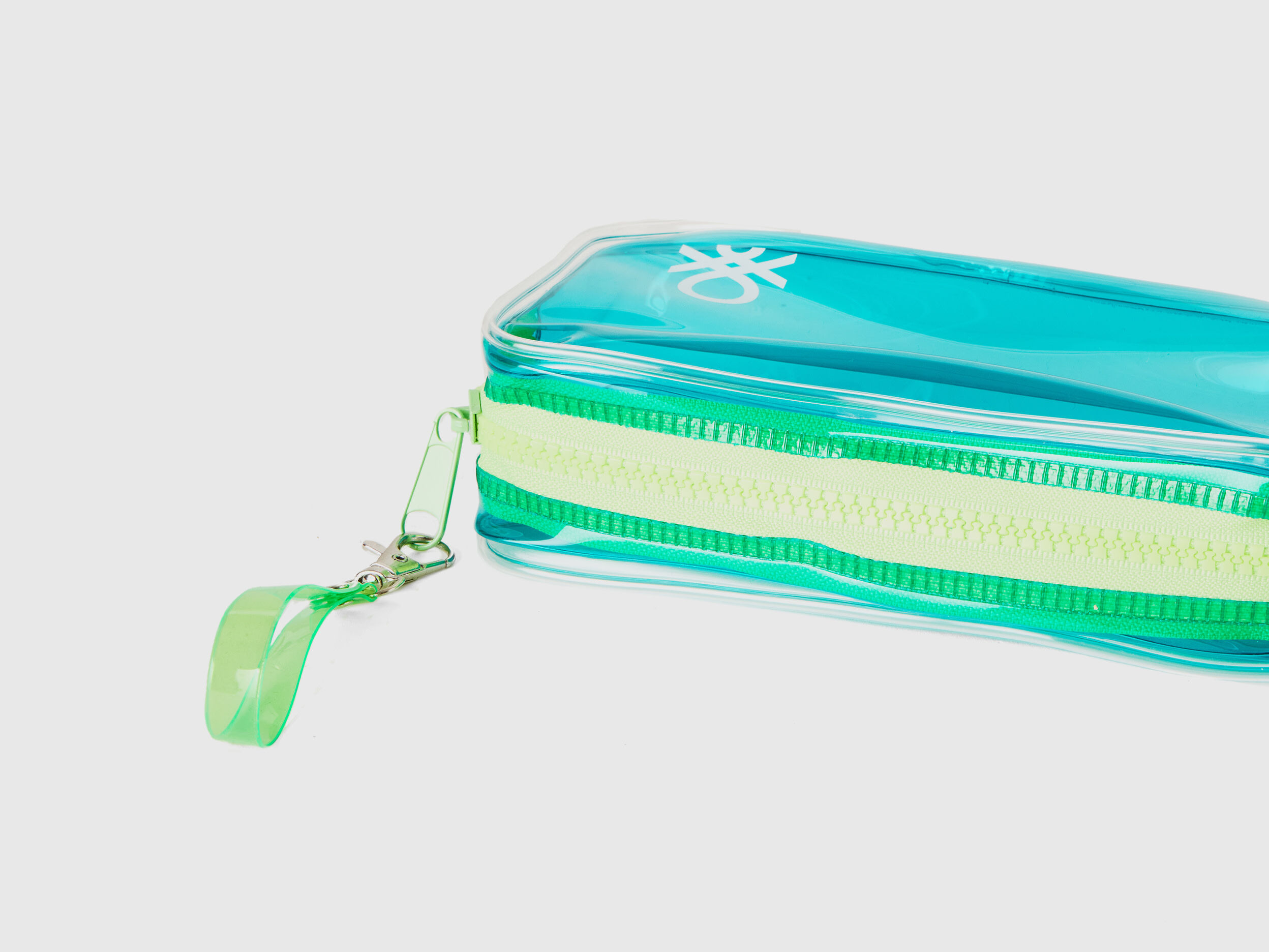 Neceser mini de viaje verde agua oscuro Verde Petroleo Benetton