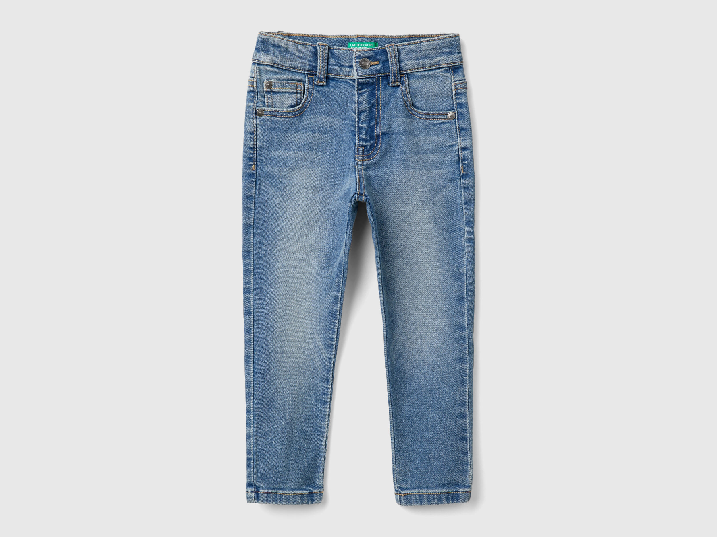 Skinny fit jeans Light Blue Benetton