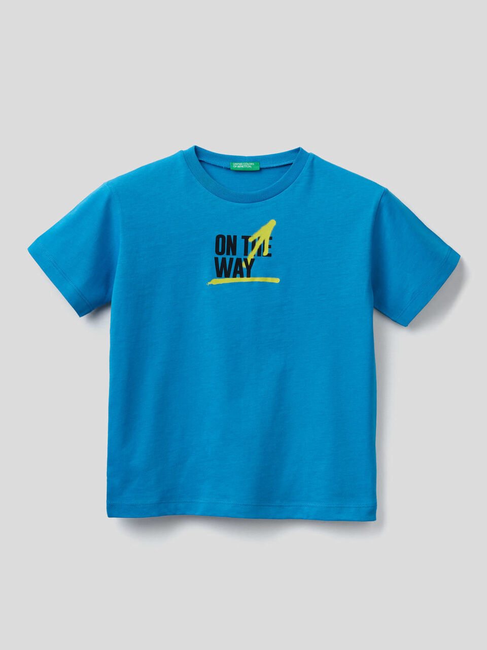 Organic cotton t-shirt with print image number null