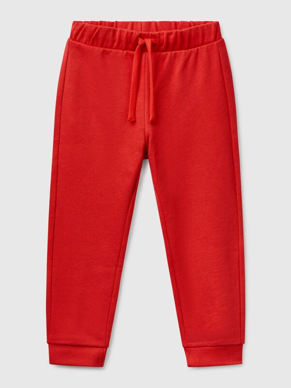 Pantalón de algodón con logotipo Niño