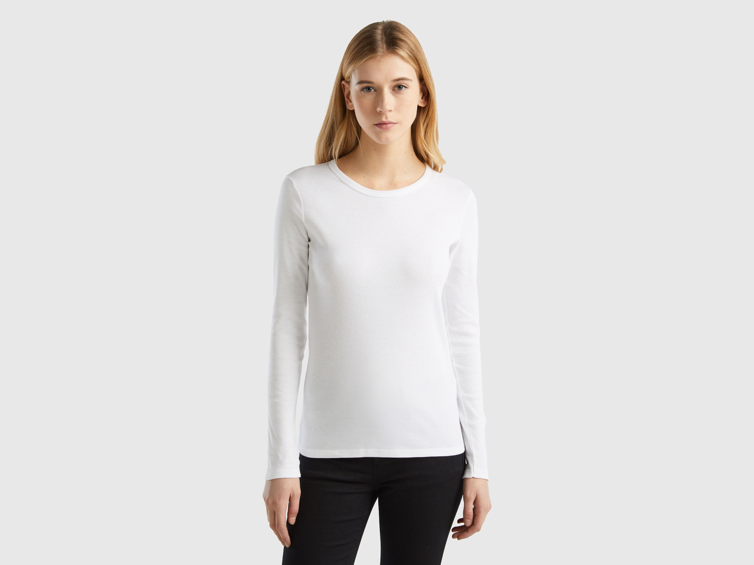 White long sleeve shirt womens hotsell