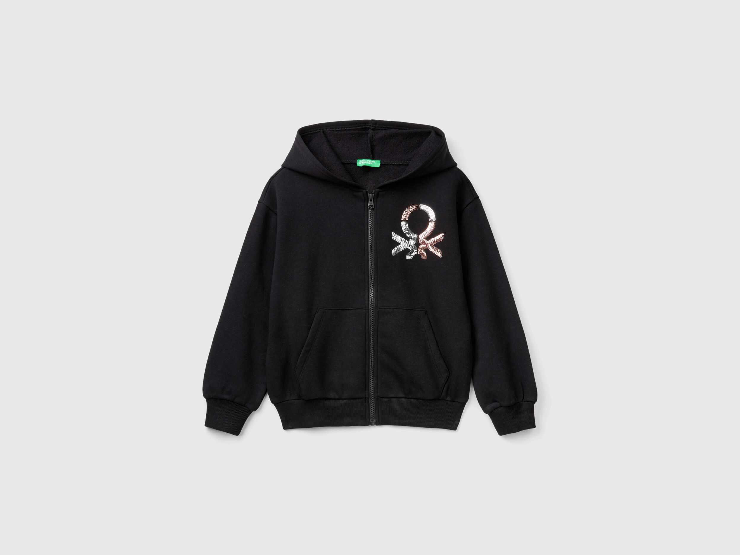 United colors of benetton black sweatshirt 2025