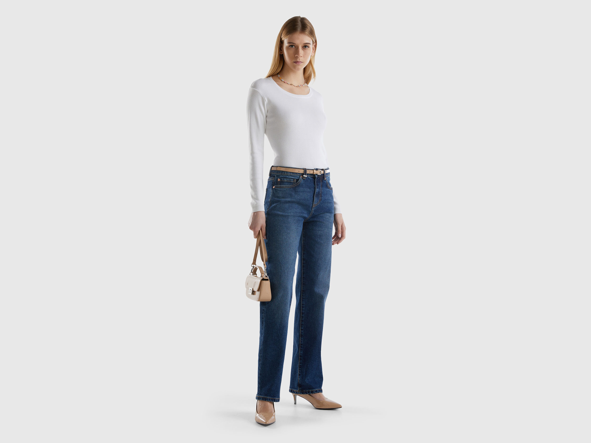 Jeans benetton regular clearance