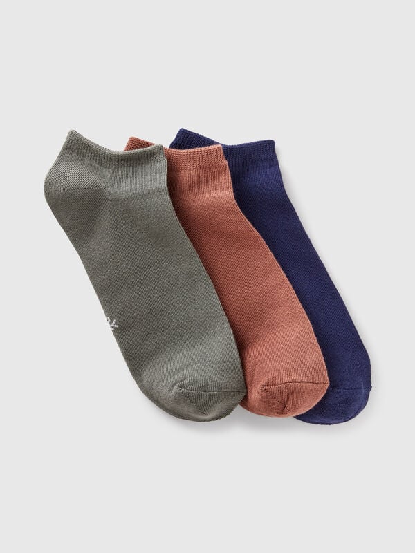 Three pairs of short socks