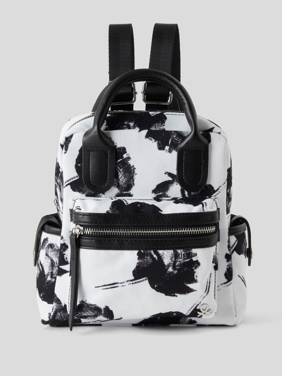 Pattern print rucksack image number 1
