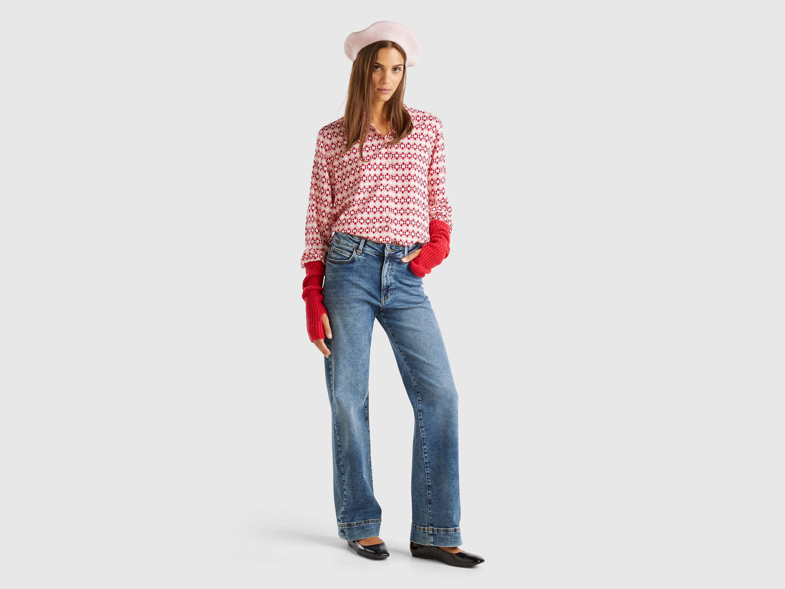 Women s Regular Fit Jeans New Collection 2024 Benetton