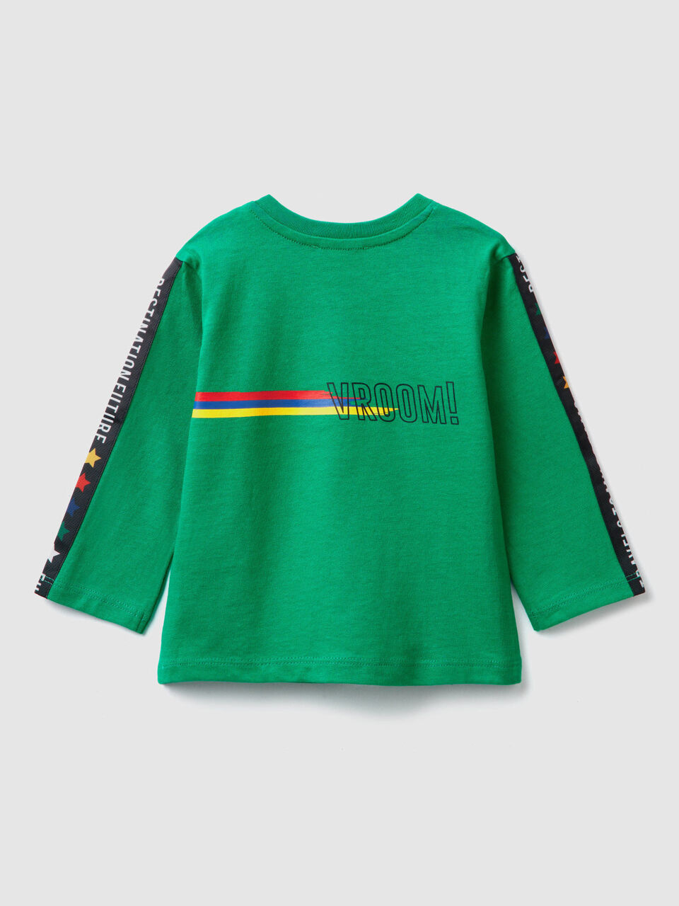 T-shirt with slogan print Junior Boy image number 2