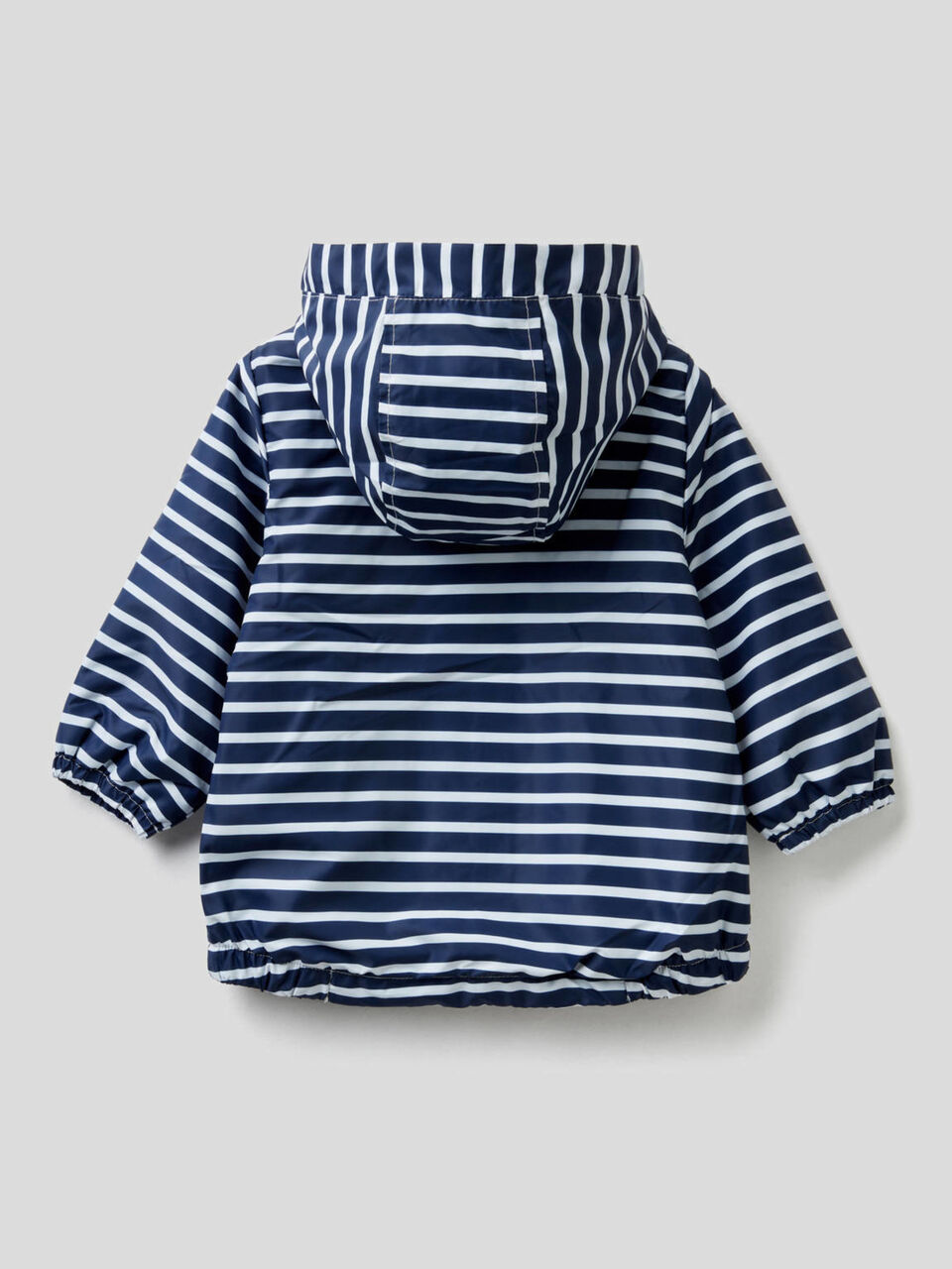 Jacket with hood in technical fabric image number null