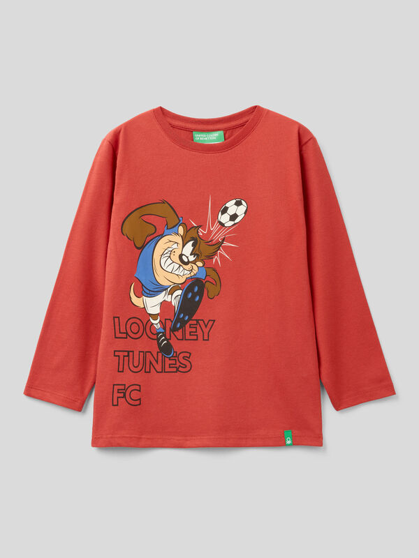 Camiseta Looney Tunes de algodón cálido Niño