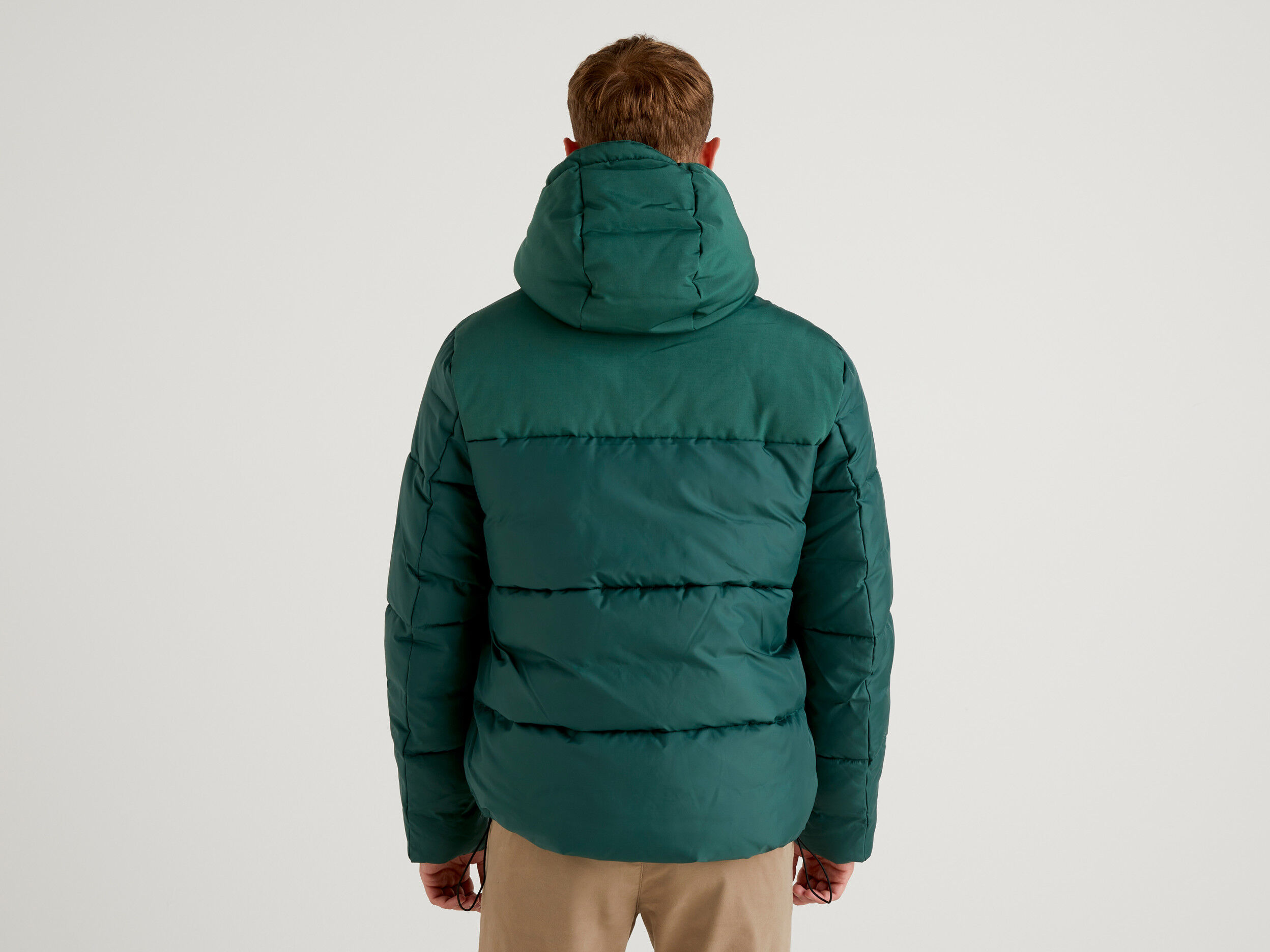 Dark green new arrivals puffer jacket