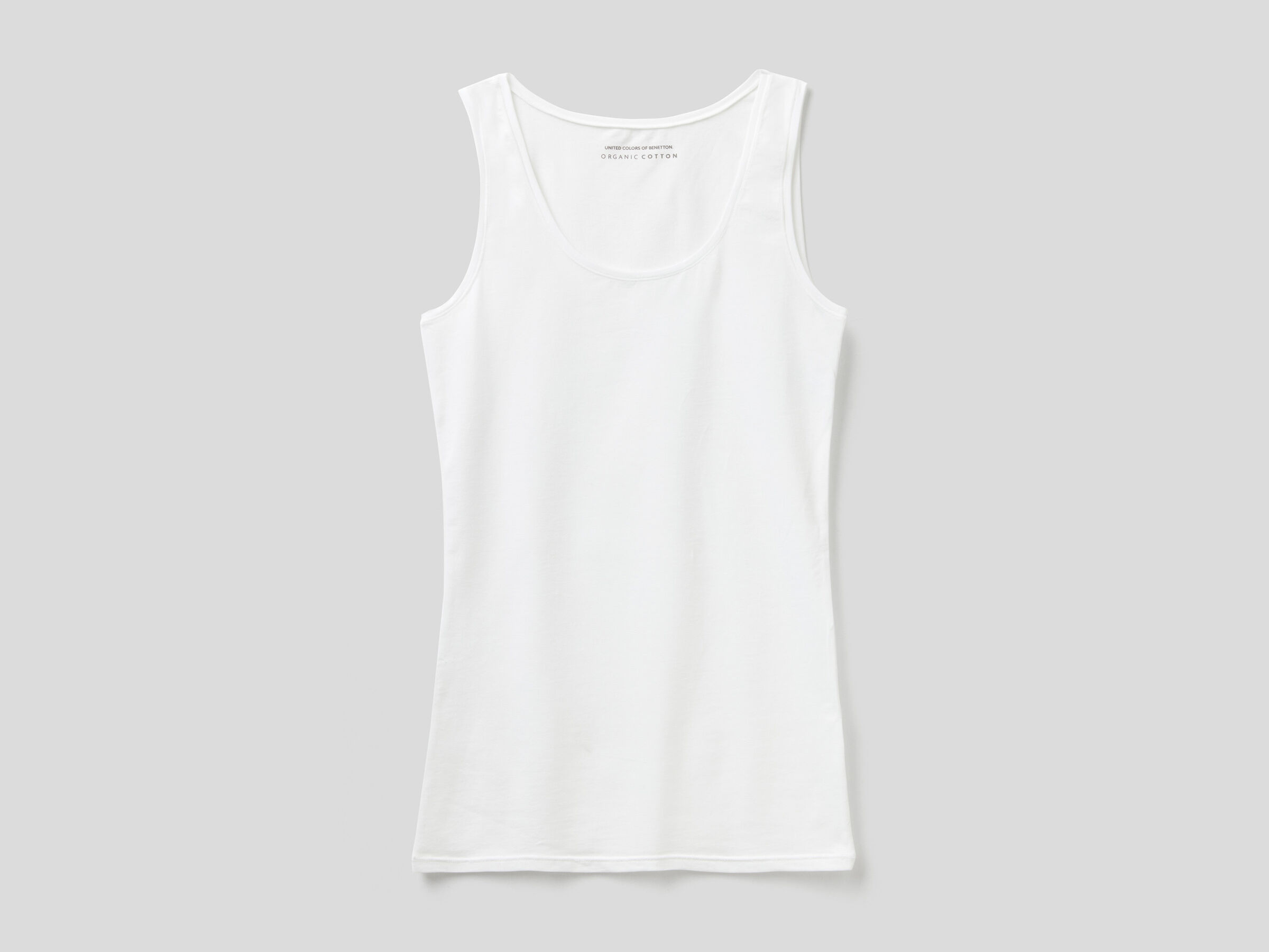 Tank top in super stretch organic cotton image number 3