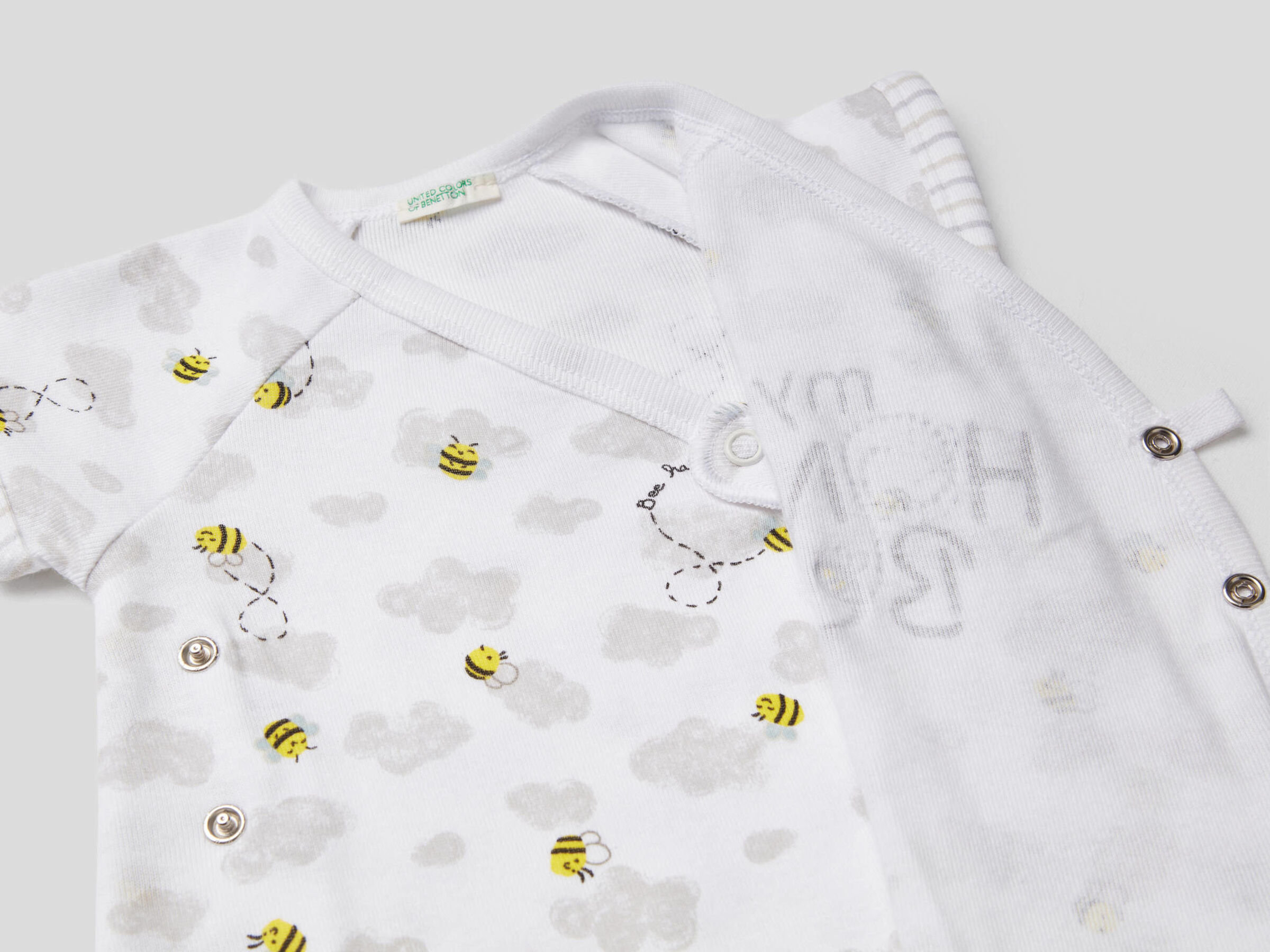 Short onesie in organic cotton image number null