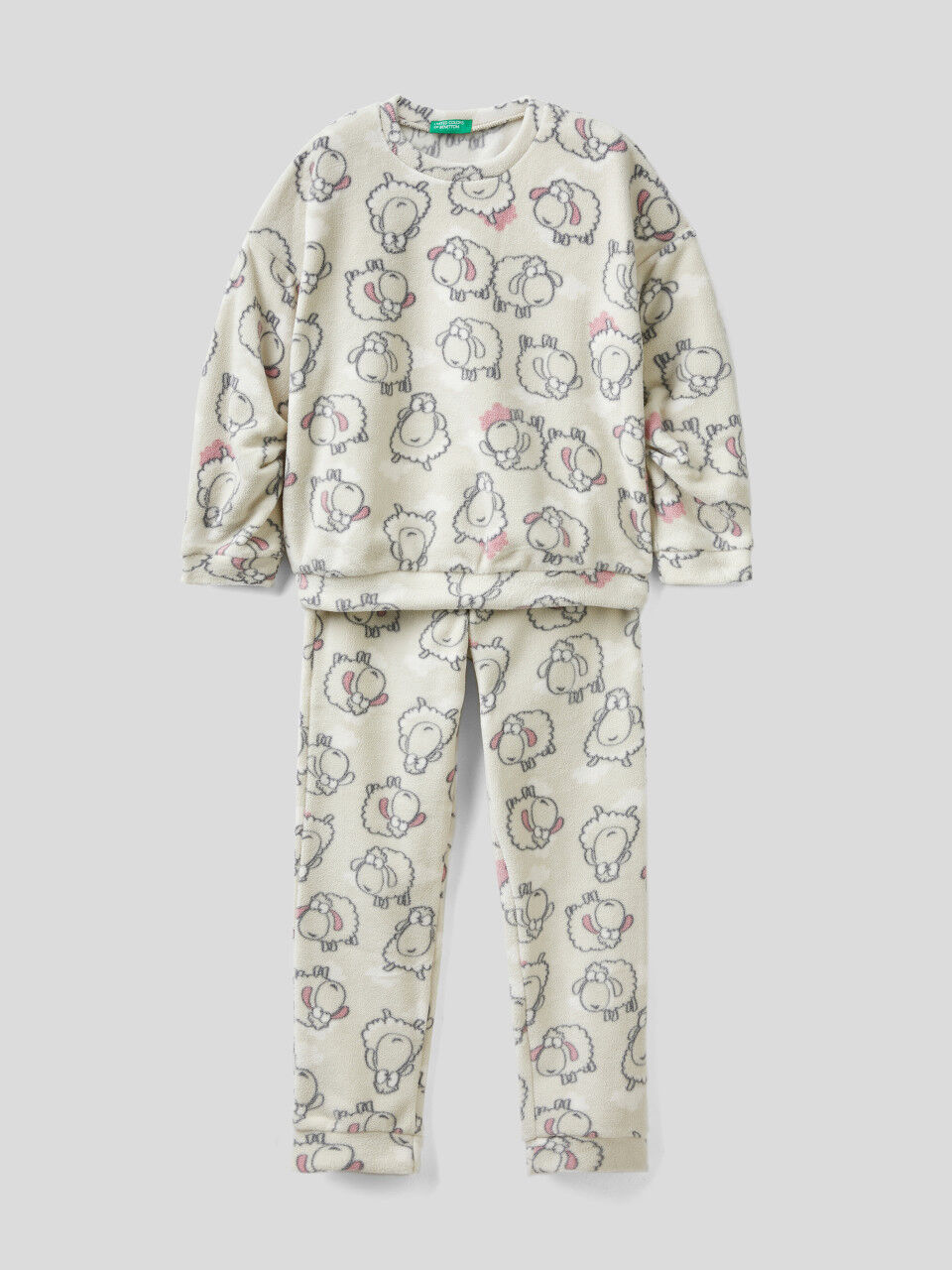 interior Bebé niña y Pijamas Undercolors 2023 Benetton