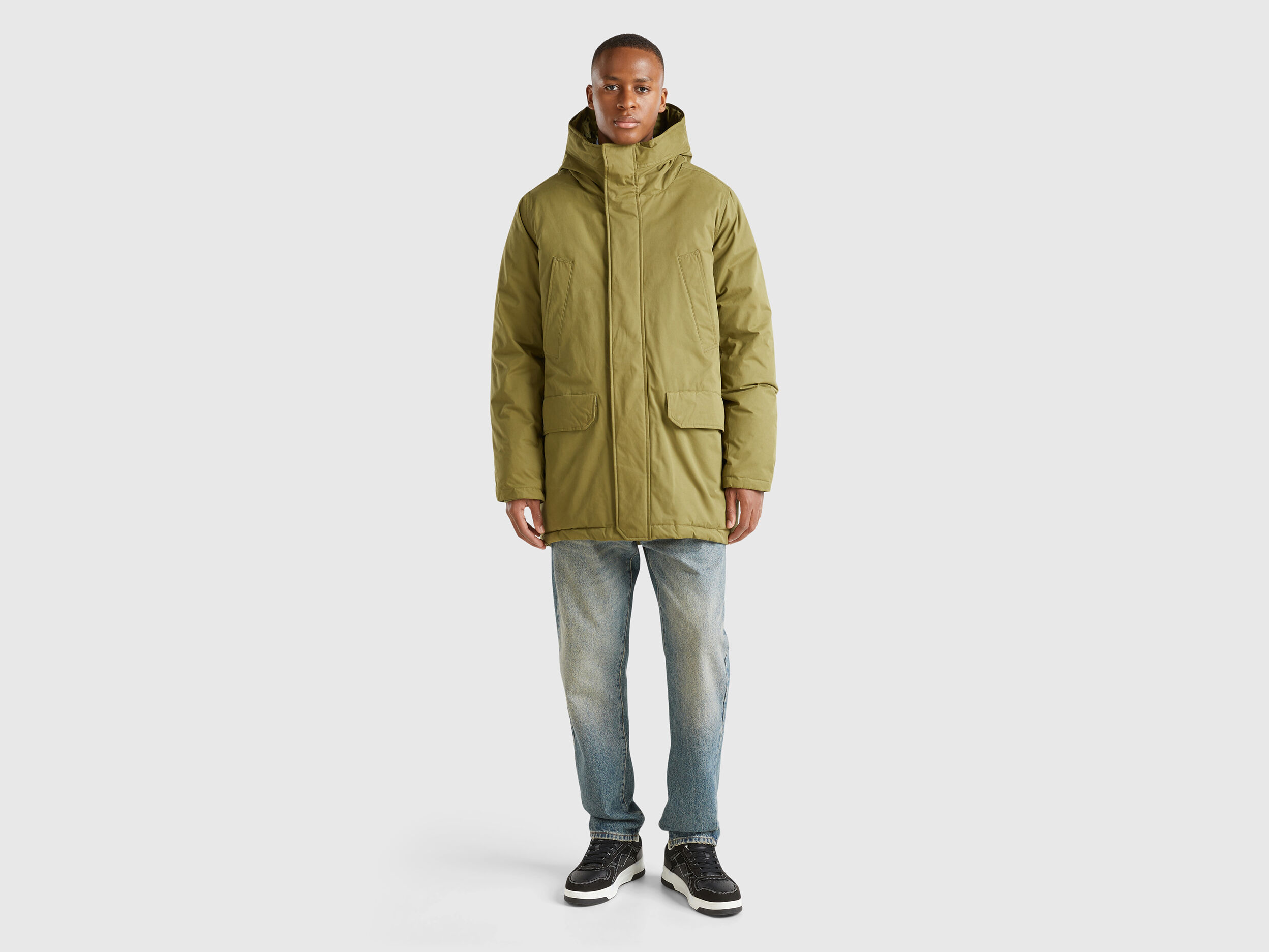 Long winter puffer jackets cheap