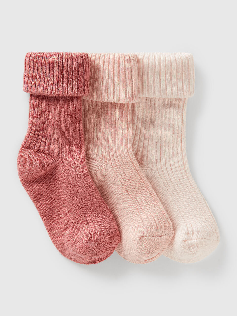 KNITTED SOCKS 3 PAIR Recién nacidos image number 1