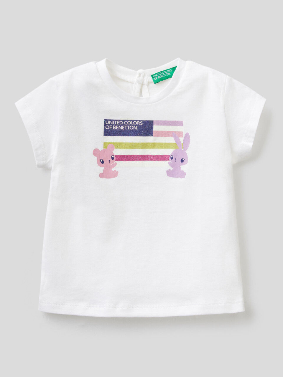 Blanco Beb ni a Kid 3 meses 4 a os Colecci n 2023 Benetton