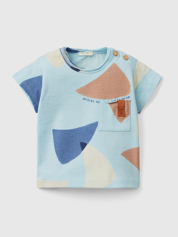 T-shirt with sail print New Born (0-18 months)