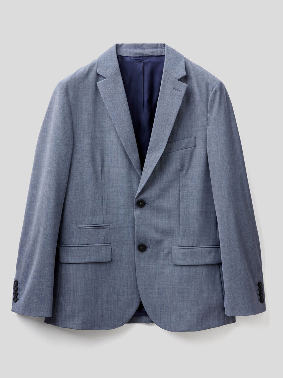 Blazer de lana fría elástica image number null