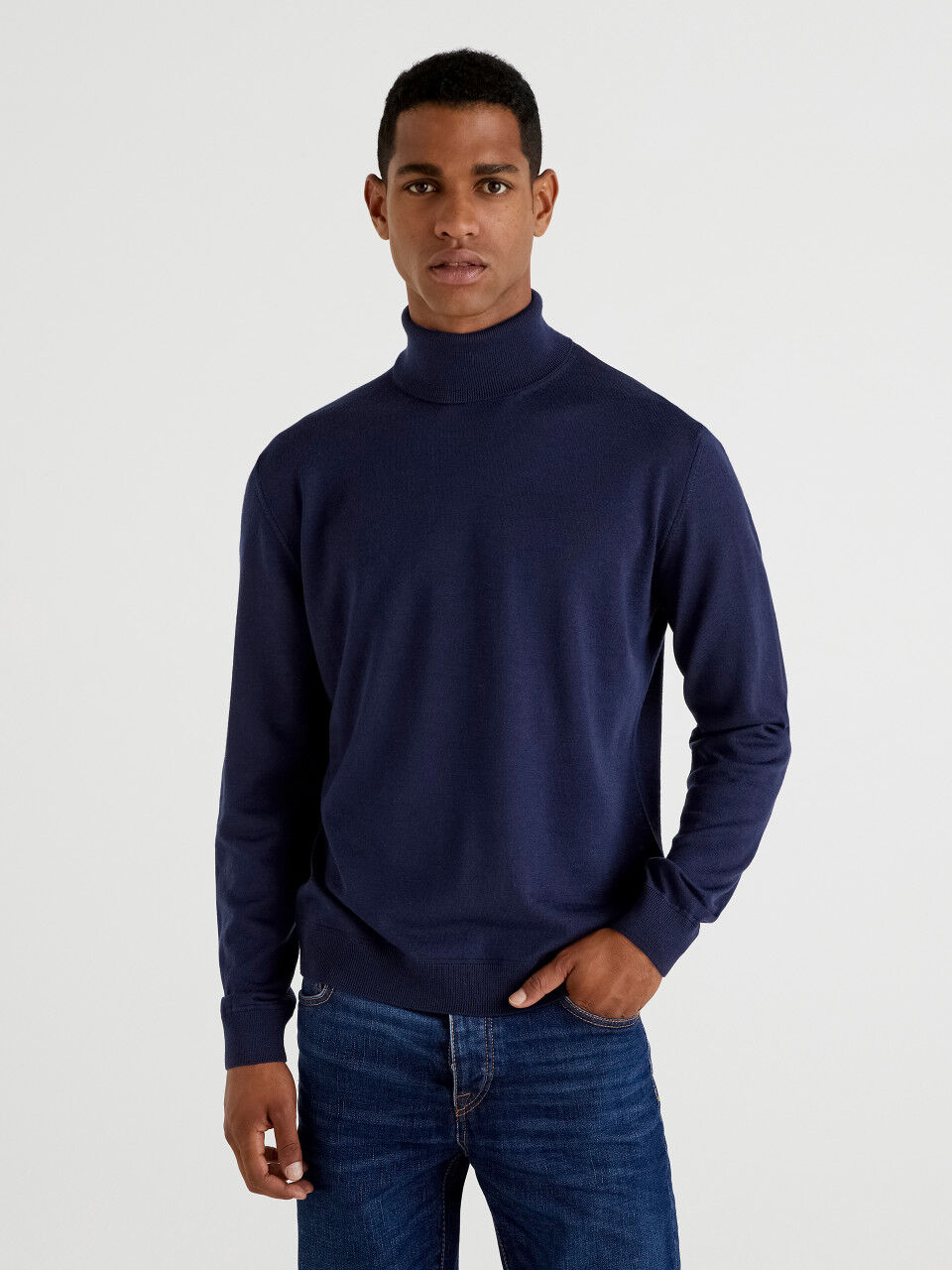 Funnel neck shop turtleneck