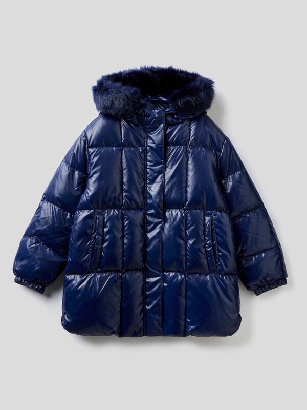 "Rain Defender" padded jacket with hood Junior Girl
