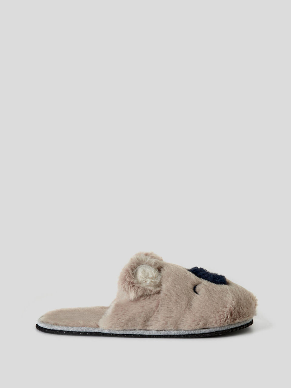Zapatillas koala de pelo sintético image number 1