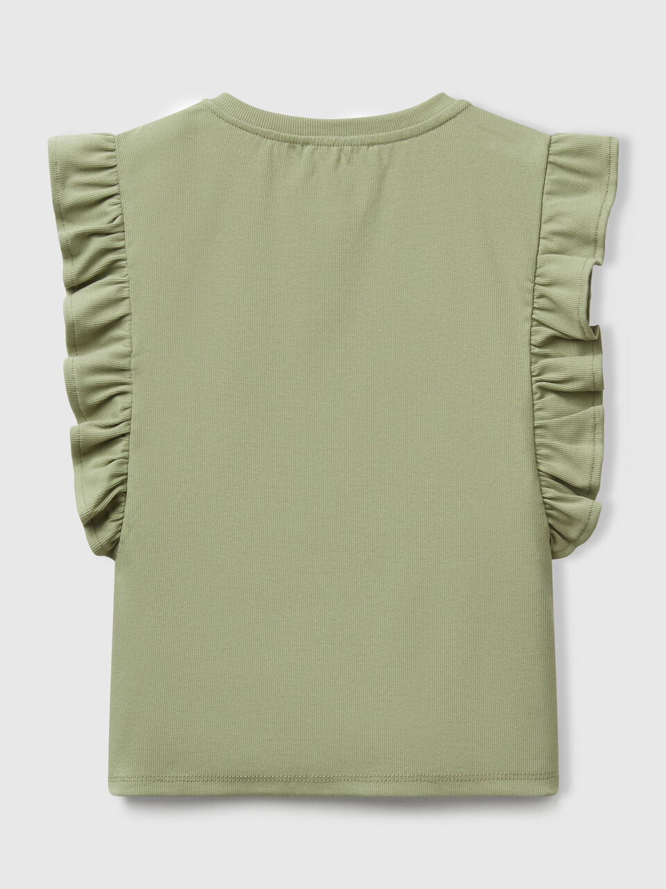 SLEEVELESS SWEATER Mujer image number 2