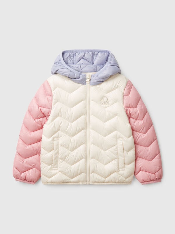 Padded jacket with hood Junior Girl