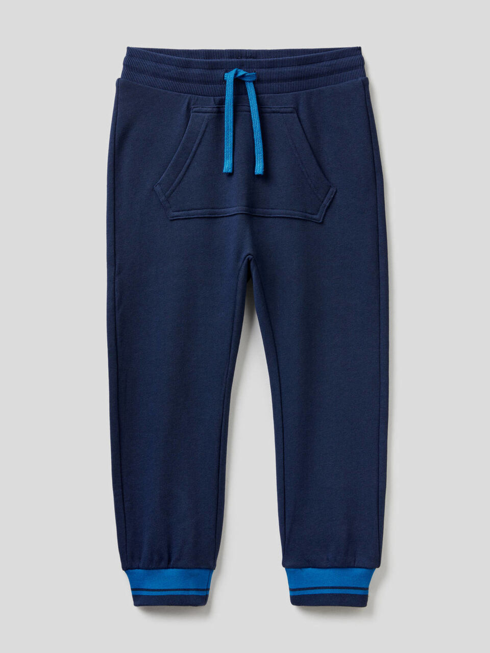 Pantalones de felpa con bolsillo canguro image number 1