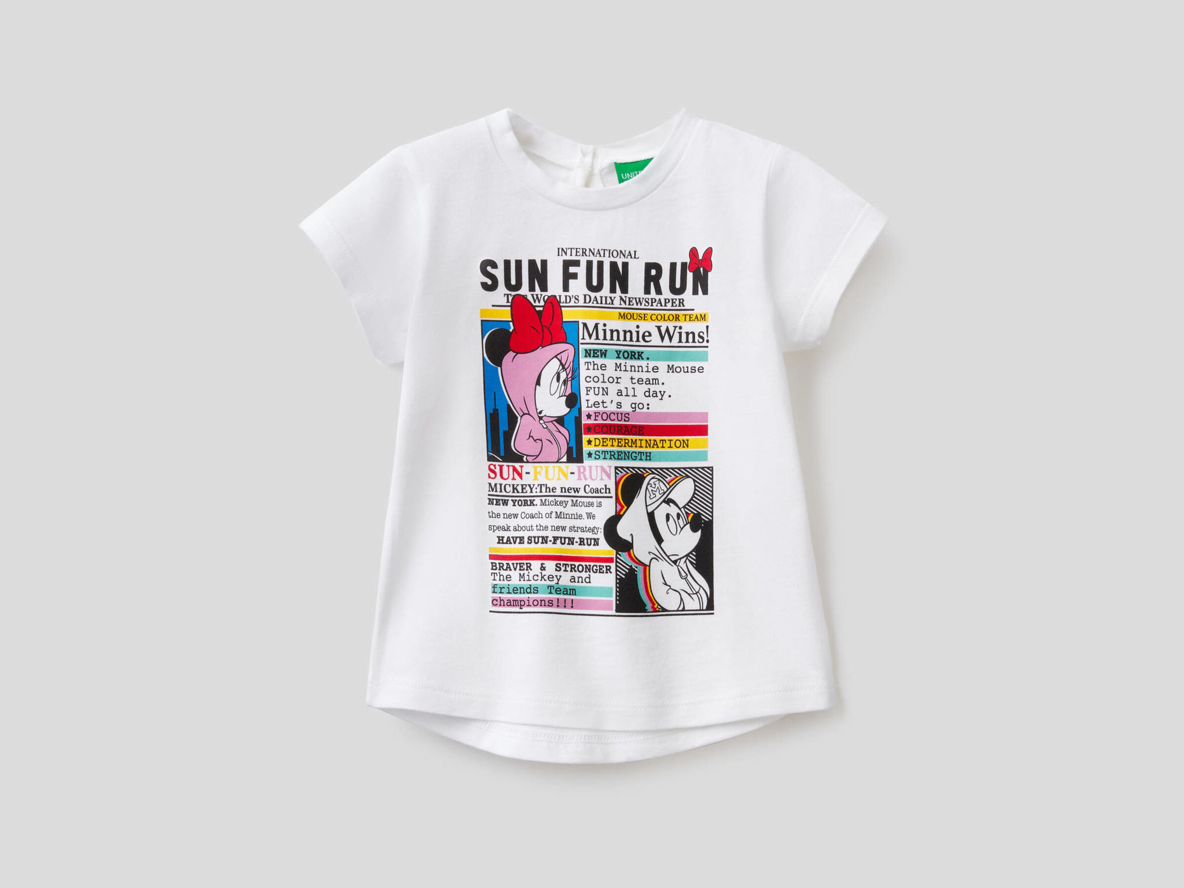 Cotton t-shirt with Minnie Mouse print image number null