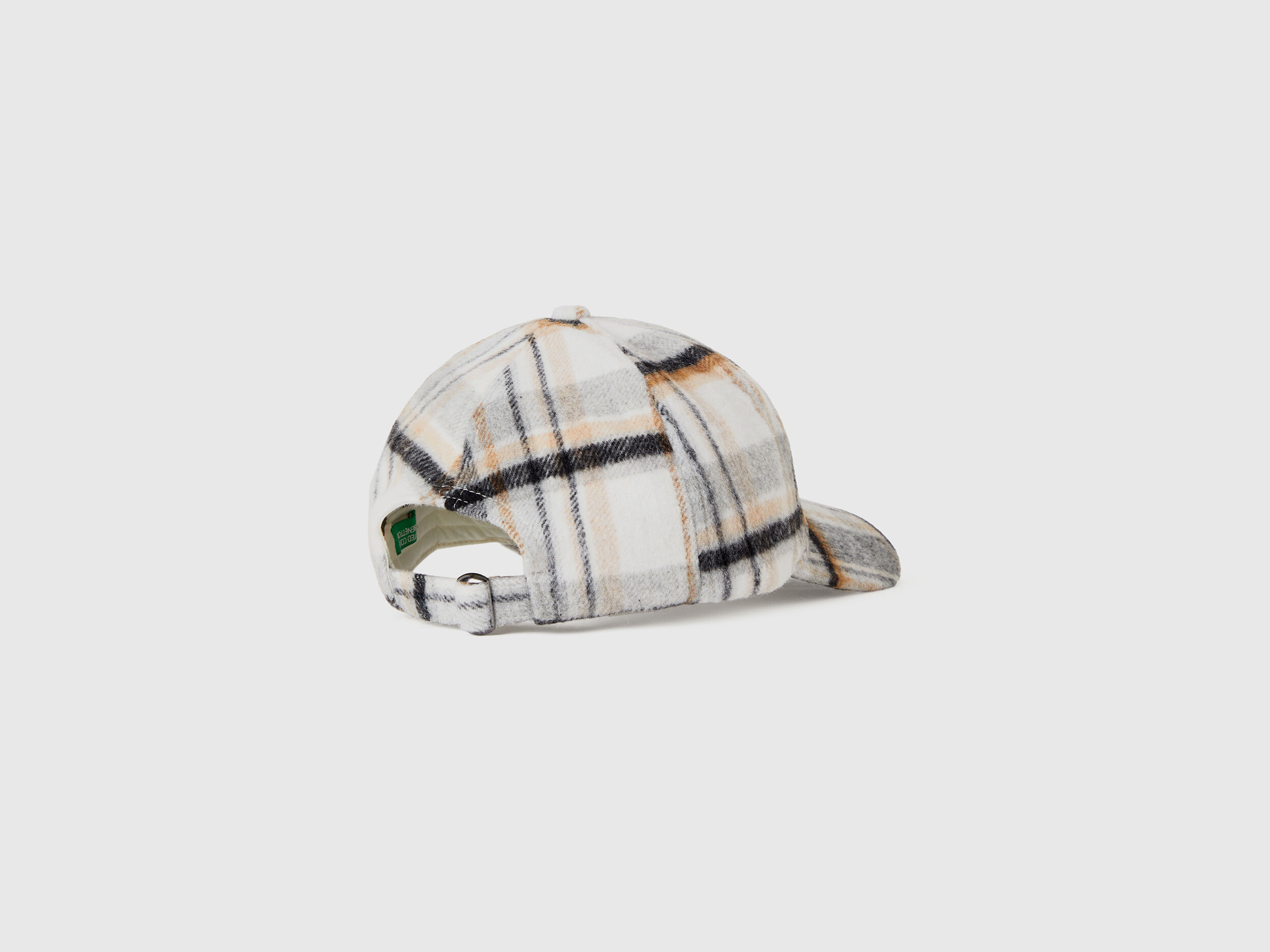 Tartan baseball cap Multi color Benetton