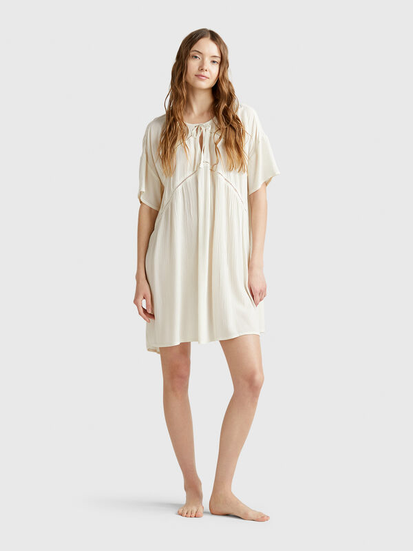 vestido corto suelto Mujer