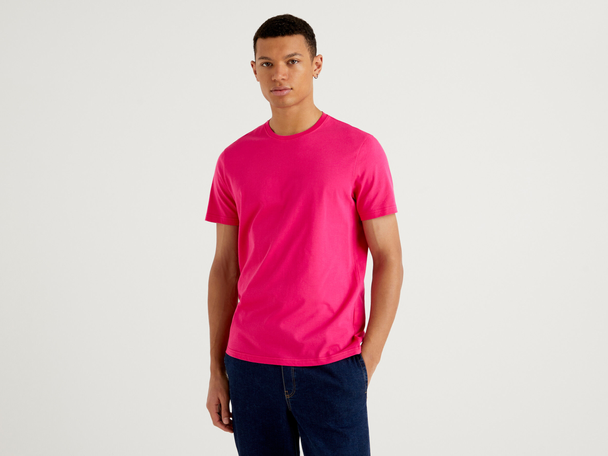 Camiseta online rosa fucsia