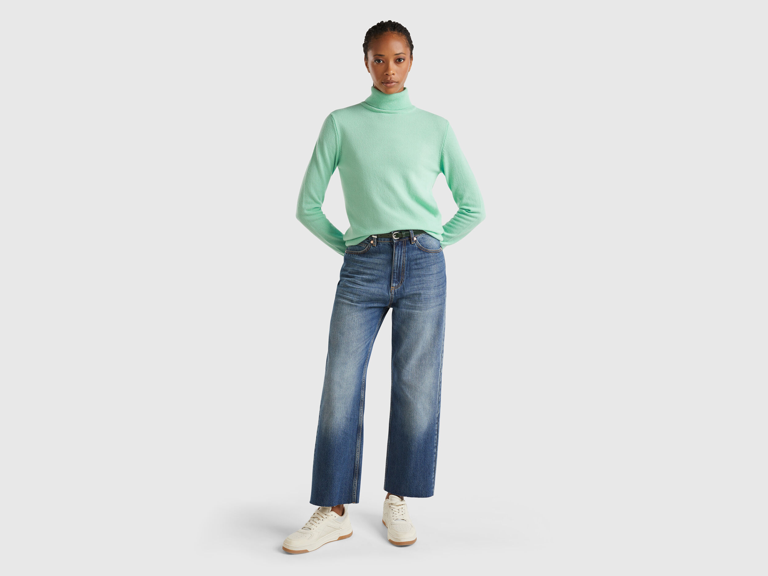 Women s Regular Fit Jeans New Collection 2024 Benetton