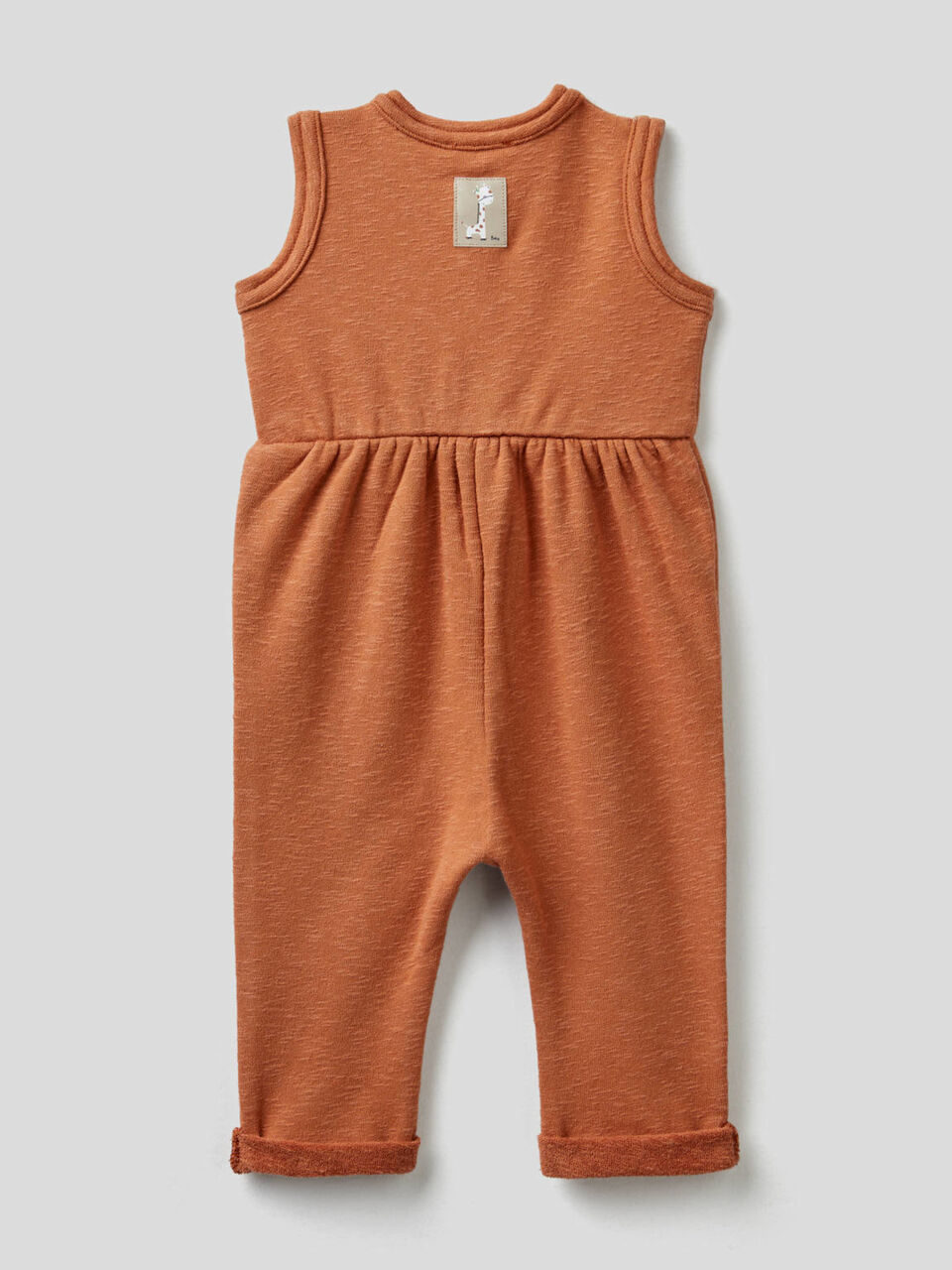 Jumpsuit with gathered waist image number 2