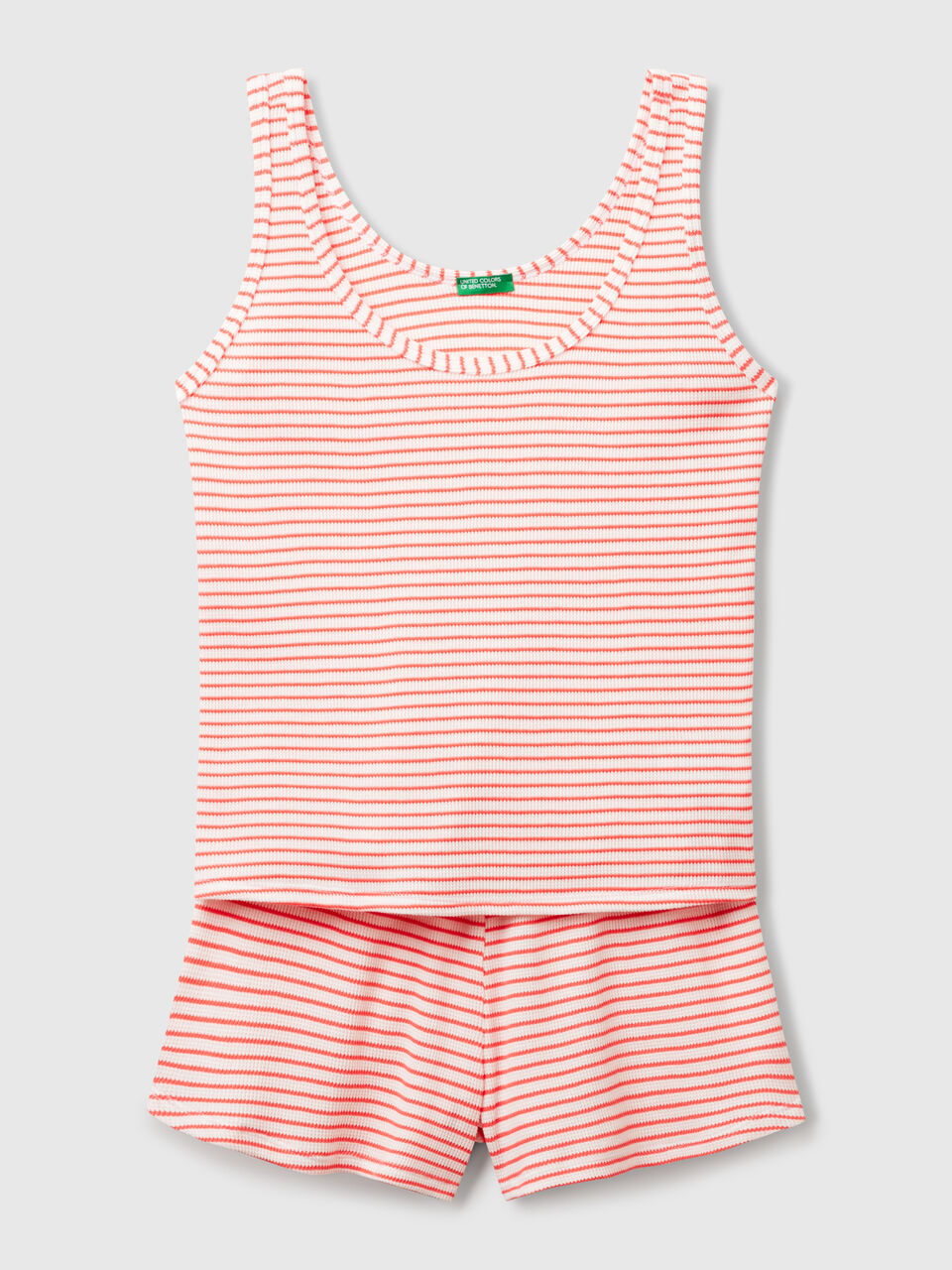 PYJAMA(VEST+SHORTS) Mujer image number 1