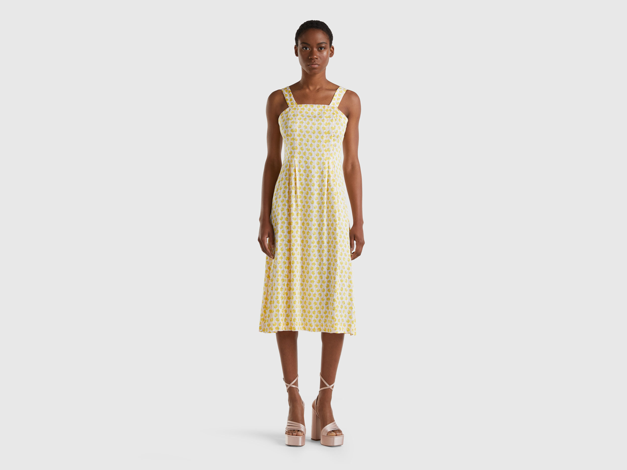 Apple sale print dress