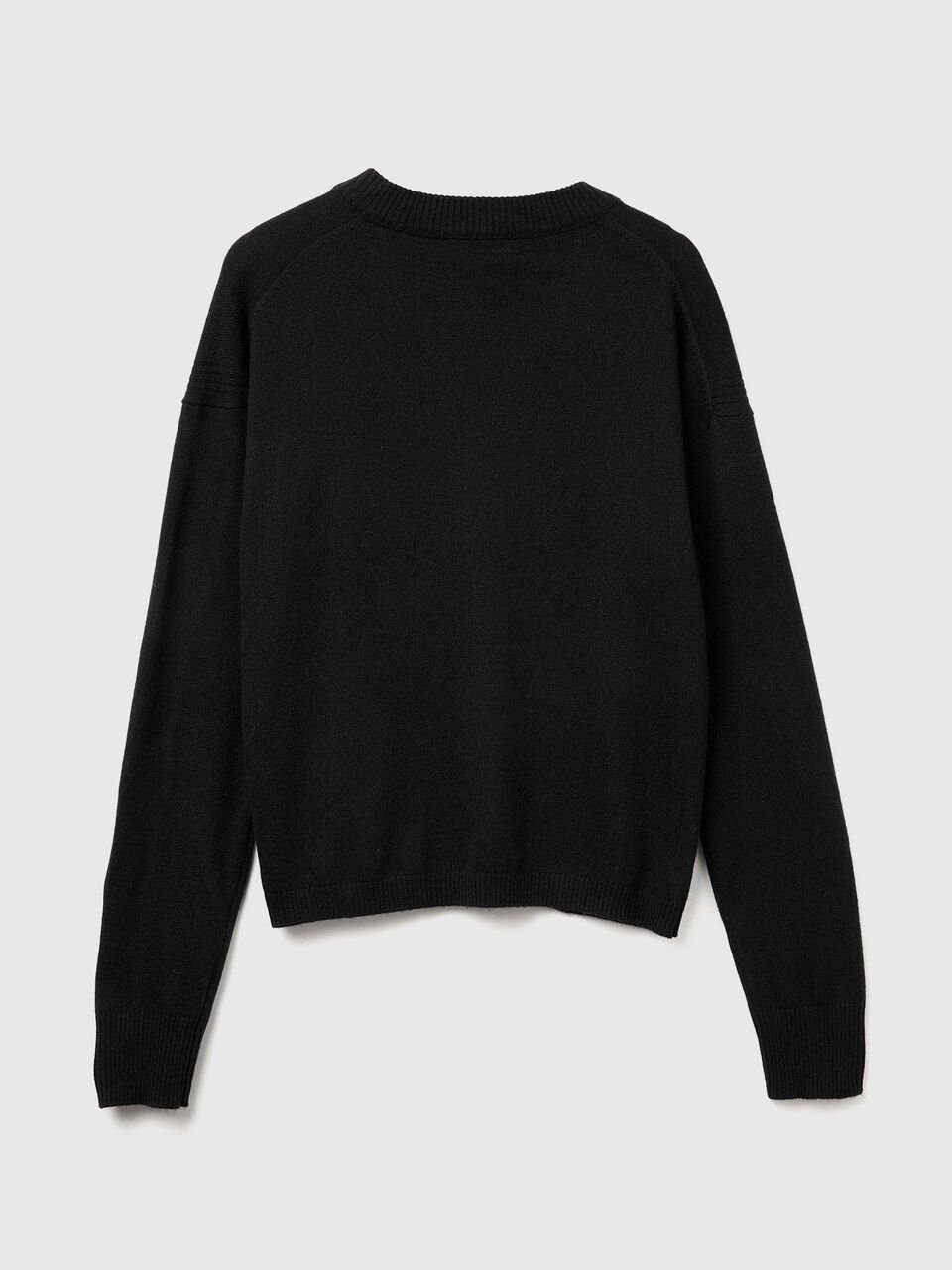 V NECK SWEATER L/S Mujer image number 2