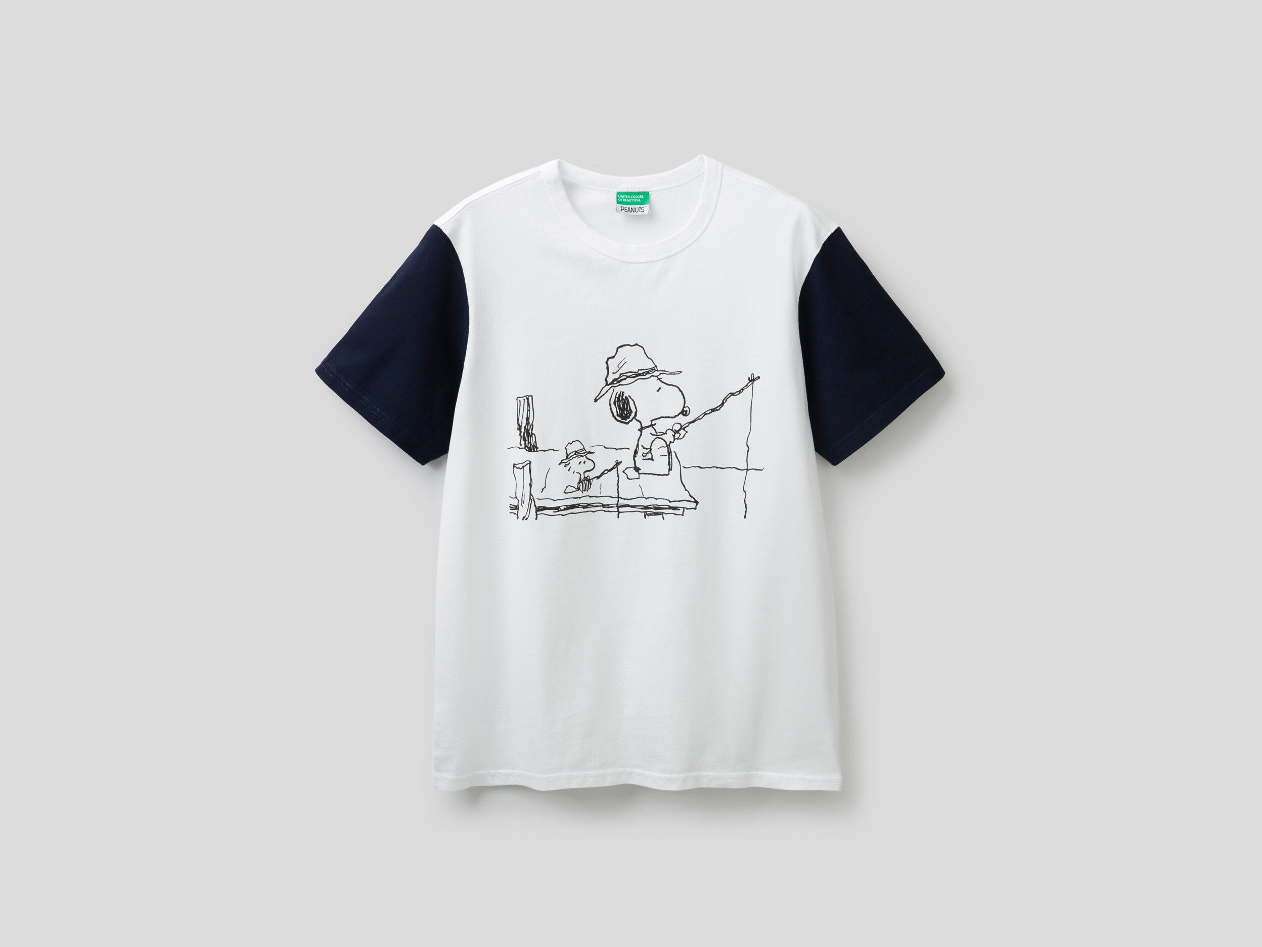 Benetton snoopy clearance t shirt