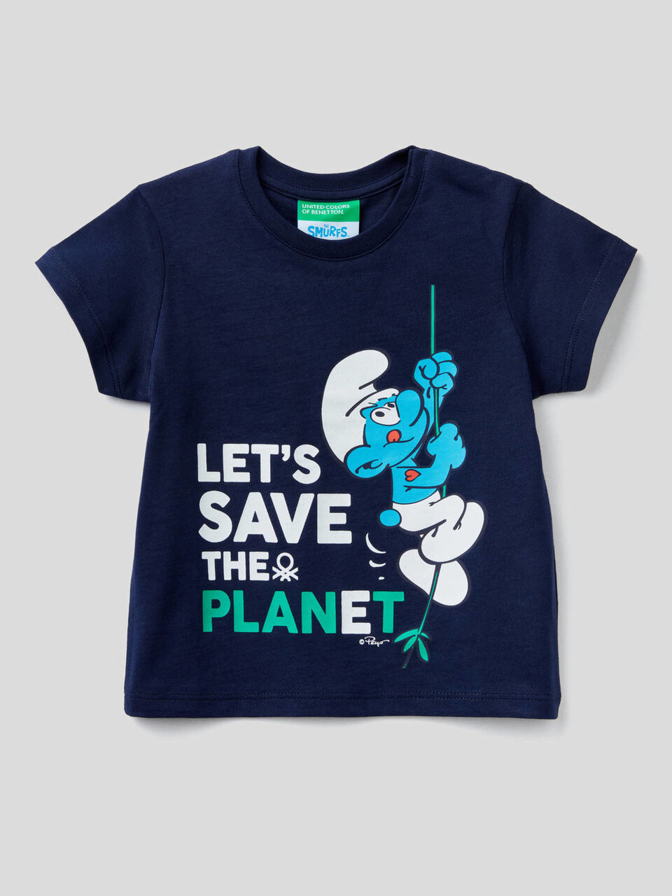 T-shirt with The Smurfs print image number 1
