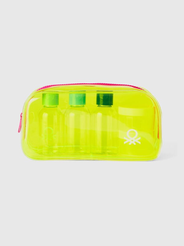 Yellow beauty travel case