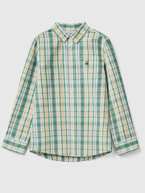 Sporty 100% cotton shirt Junior Boy