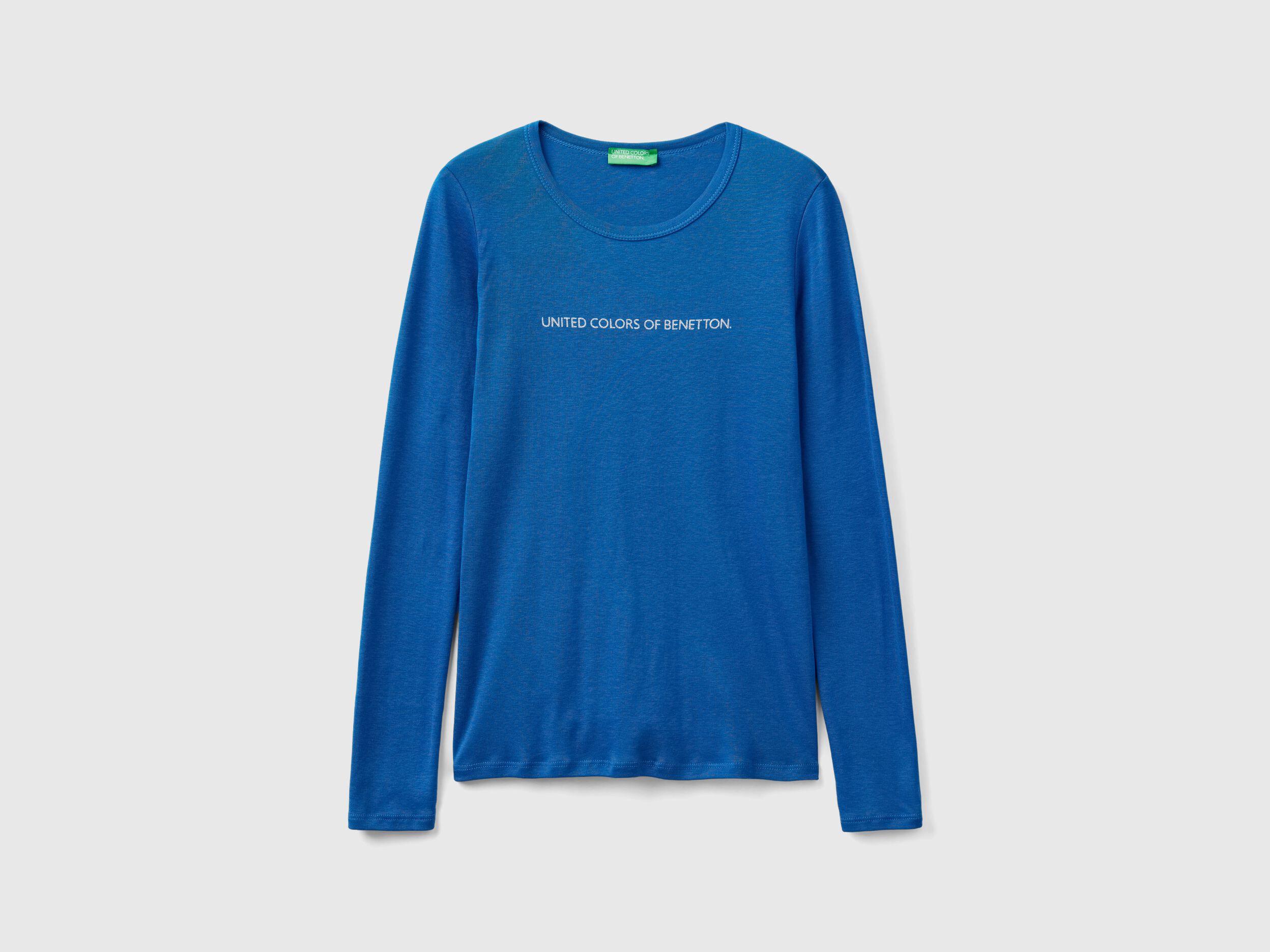 T shirt manica lunga benetton on sale