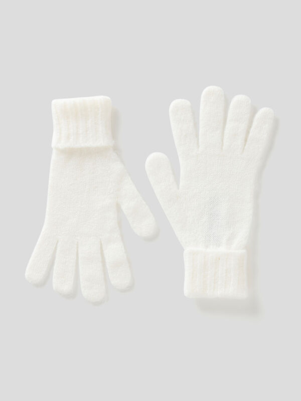 Gloves in wool blend Junior Girl